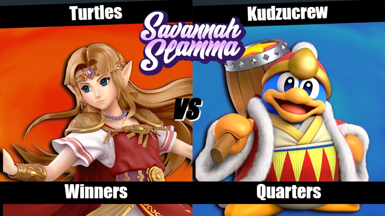 Savannah Slamma 133 WINNERS QUARTERS - Kuduzcrew (King DeDeDe) vs. Turtles (Zelda)