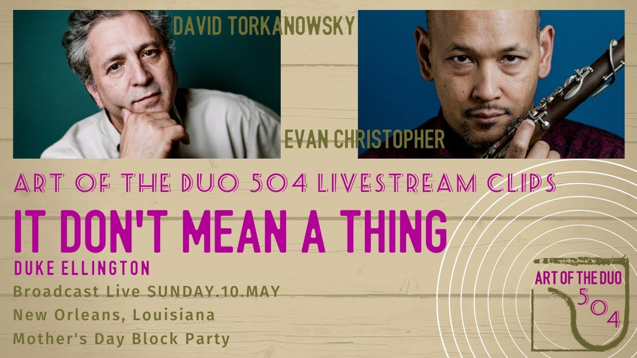 Art of the Duo 504 - It Don't Mean a Thing (If It Ain't Got That Swing)