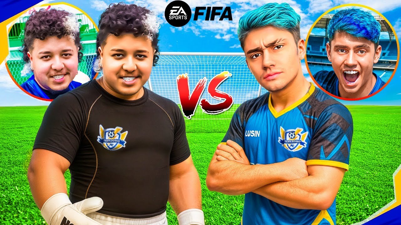 QUARTAS DE FINAL DO CAMPEONATO DE FIFA DA TROPA DO RAIO! *luisin vs goleiro rockeiro*