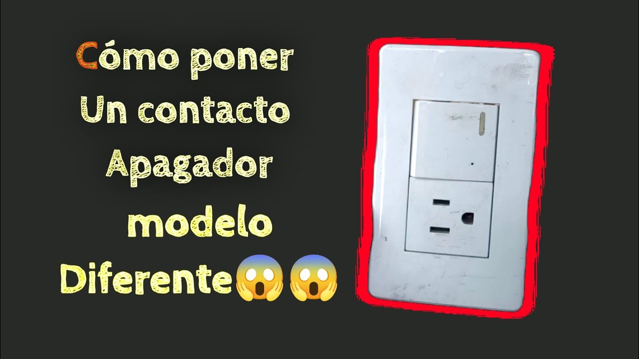cómo PONER contacto APAGADOR modelo Diferente 😱😱 #apagador #vanity