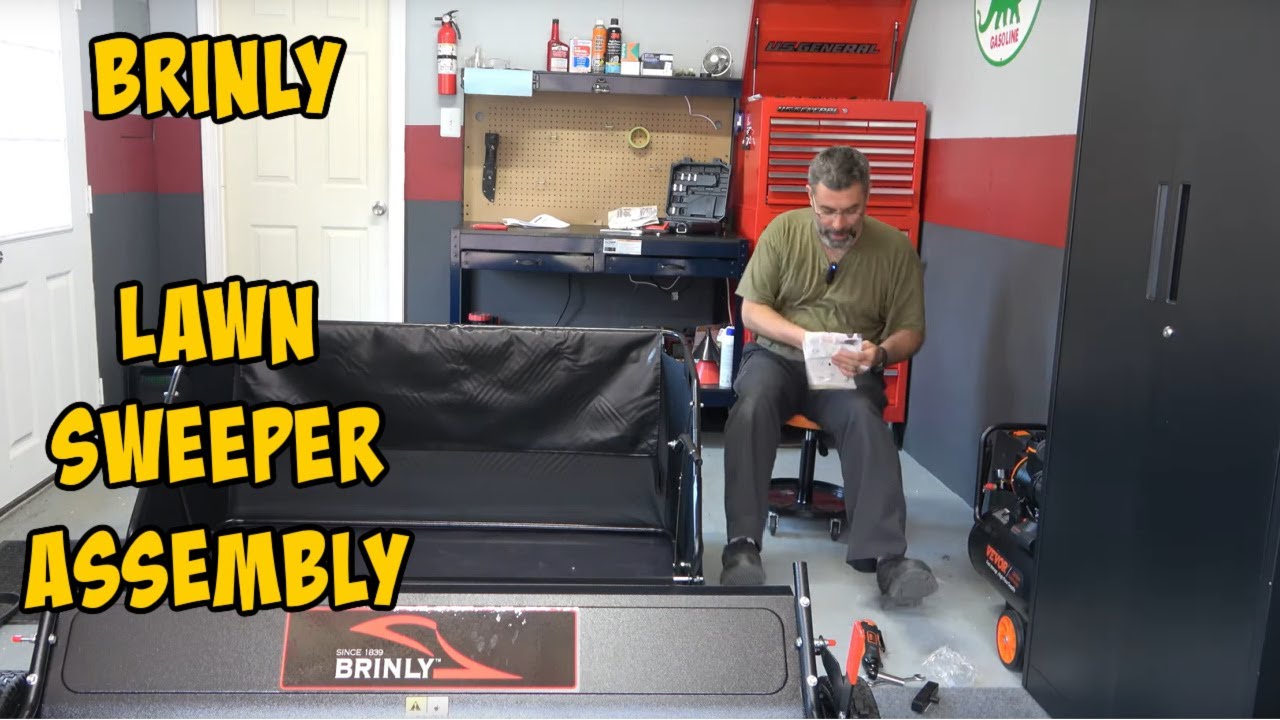 Сборка газонокосилки Brinly