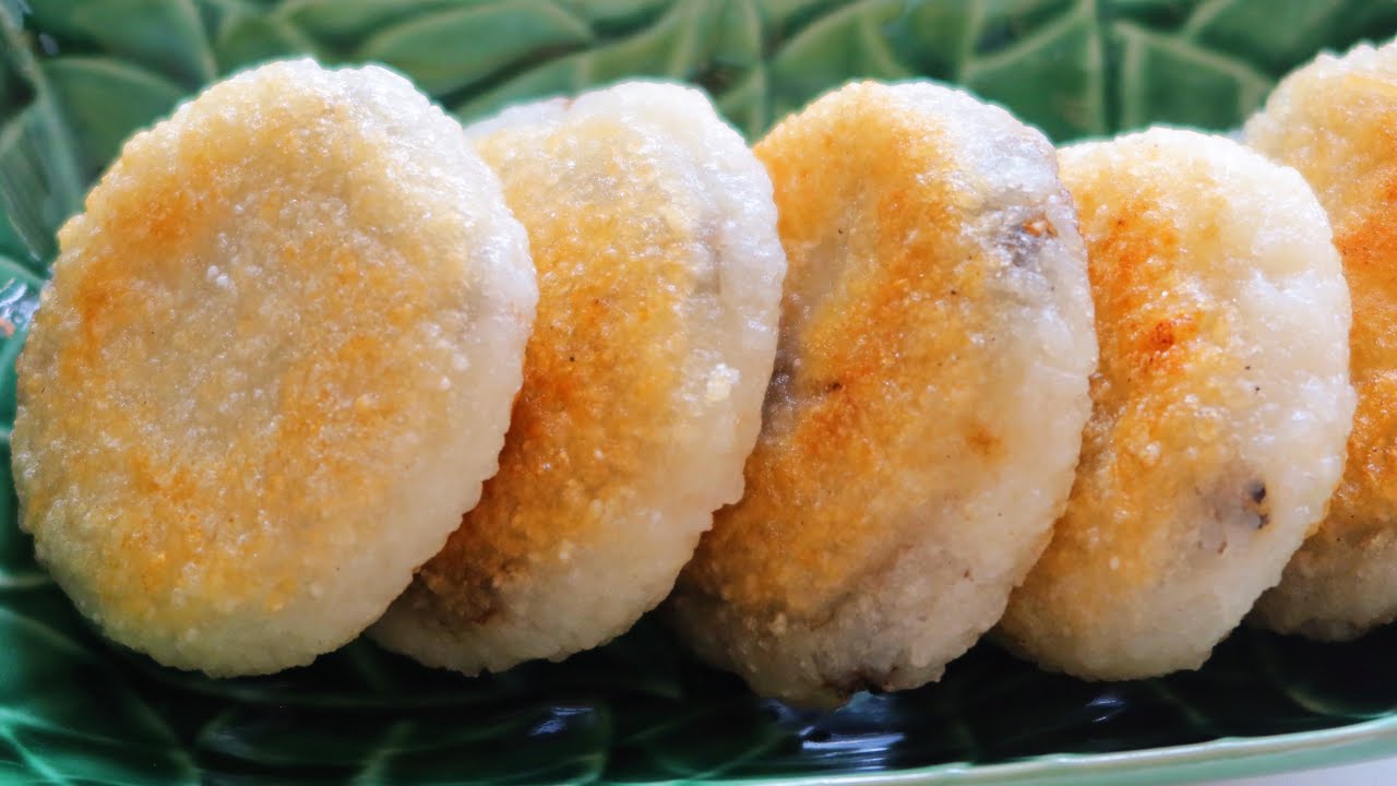 糯米糍粑 Glutinous Rice Cake 外脆里糯
