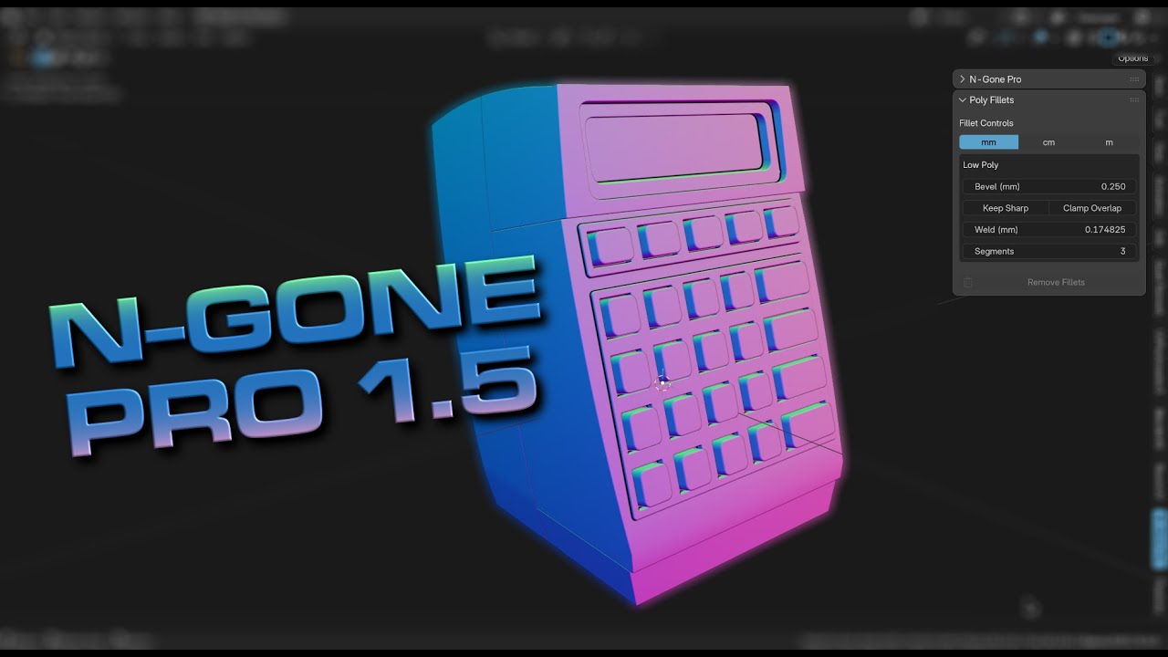 N-Gone Pro 1.5 update - Introducing Poly-Fillets