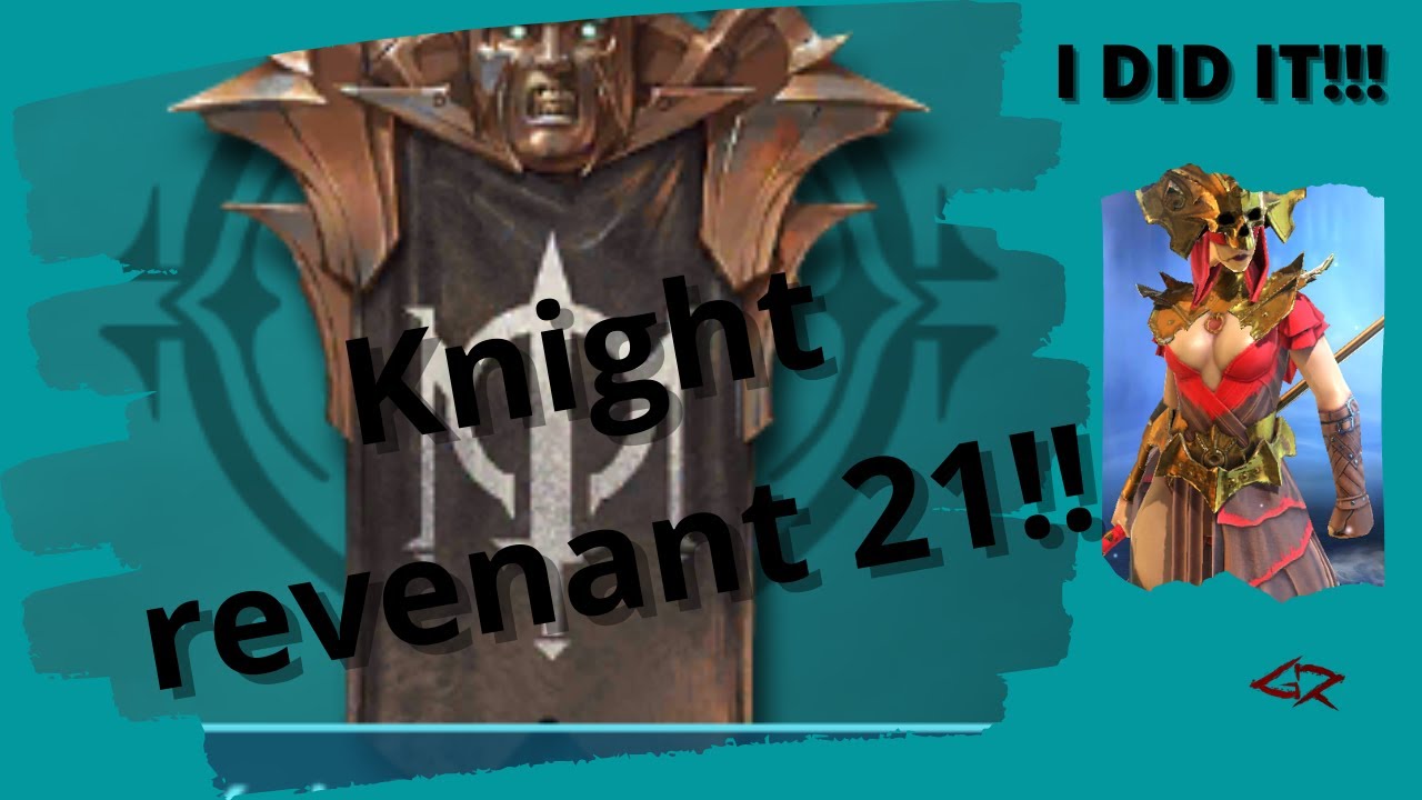 RAID: I did it. I have beaten Knight Revenant 21#Raid #RaidPRG #Raidshadowlegends