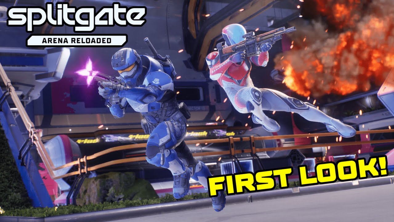 Splitgate Arena Reloaded Early Look Overview!