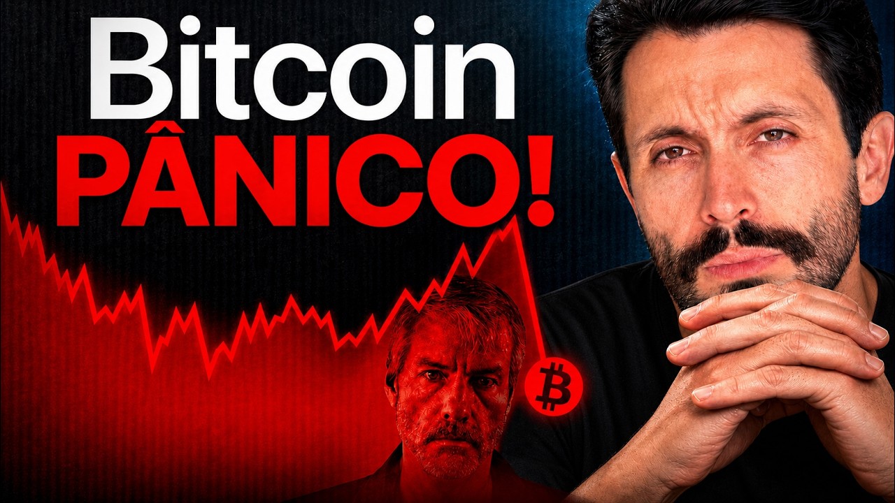 🚨 P&Acirc;NICO GERAL no Bitcoin E O CONSENSO &Eacute; 40K (o que estou fazendo)
