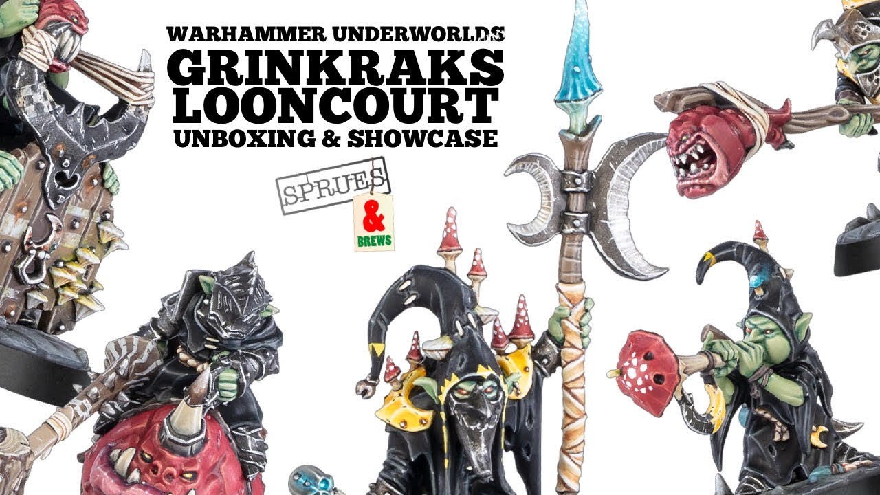 Warhammer Underworlds Grinkrak's Looncourt Unboxing and Warband Showcase