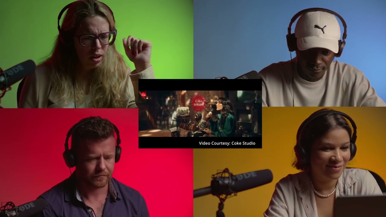 foreigners react to Harkalay - Coke studio Pakistan Season 15 foreigners react ! myco team reacts