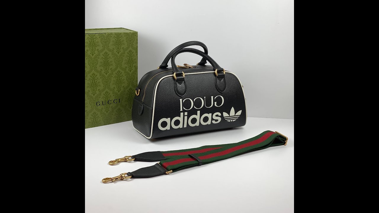Gucci x adidas mini duffle bag