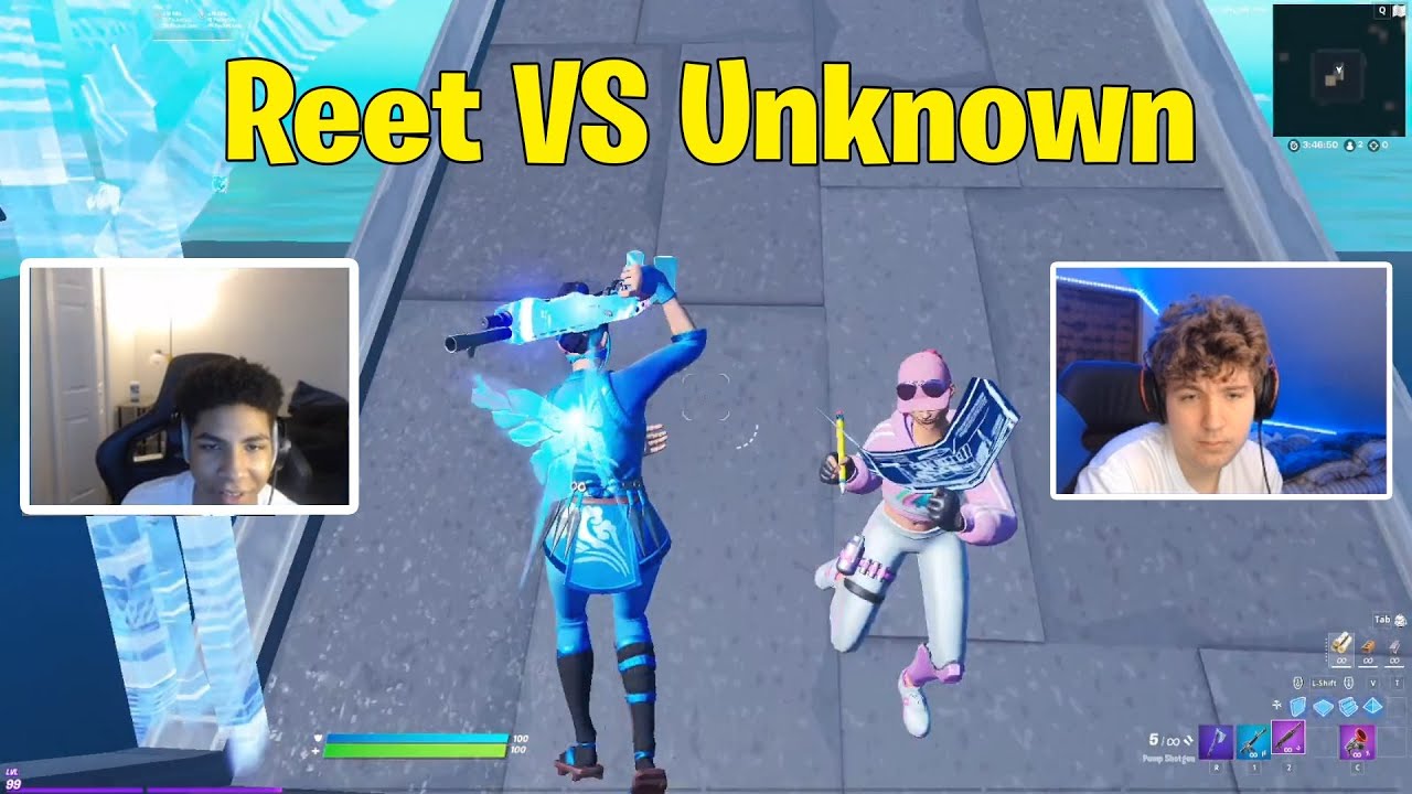 XTRA Reet VS NRG Unknown 1v1 Buildfights | Fortnite