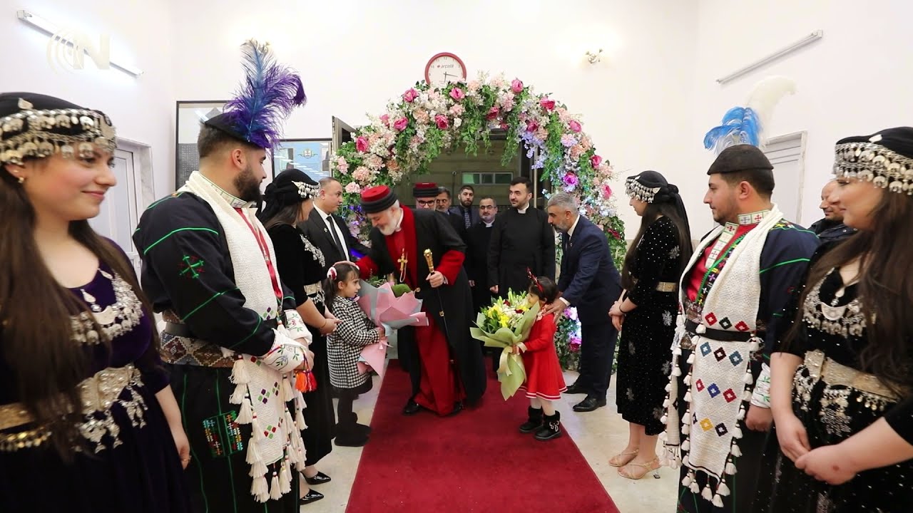 حفل العشاء الذي اقامته رعية كاتدرائية مار يوخنا المعمدان لمناسبة عيد الميلاد المجيد