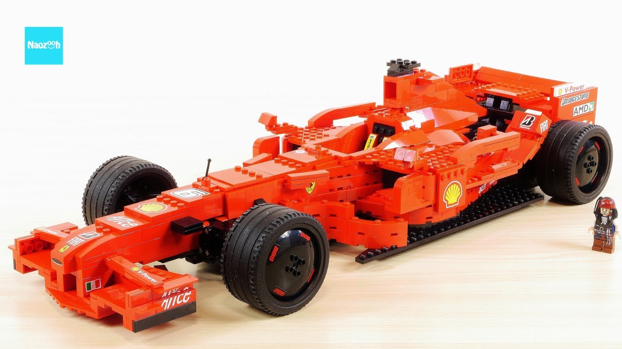 レゴ レーサーズ フェラーリ F1 1:9 8157 ／ LEGO Racers Ferrari F1 1:9  Speed build & Review