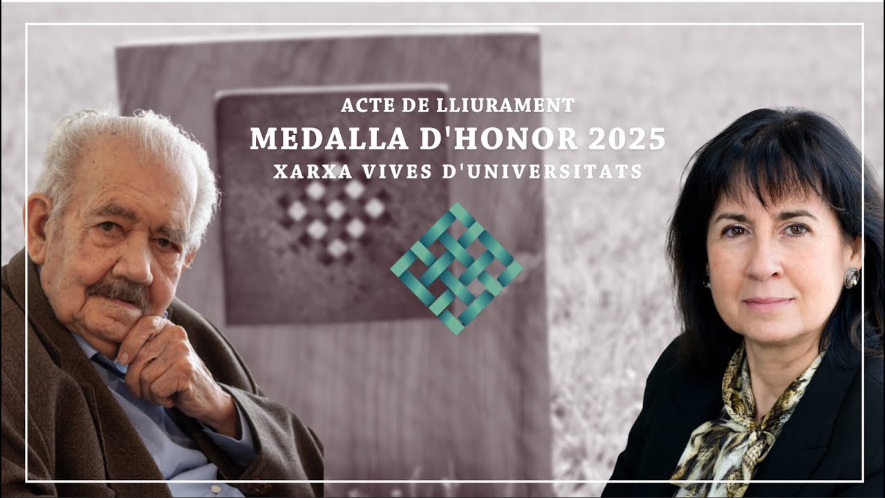 Acte de lliurament de la Medalla d'Honor i premis de la Xarxa Vives d'Universitats 2025