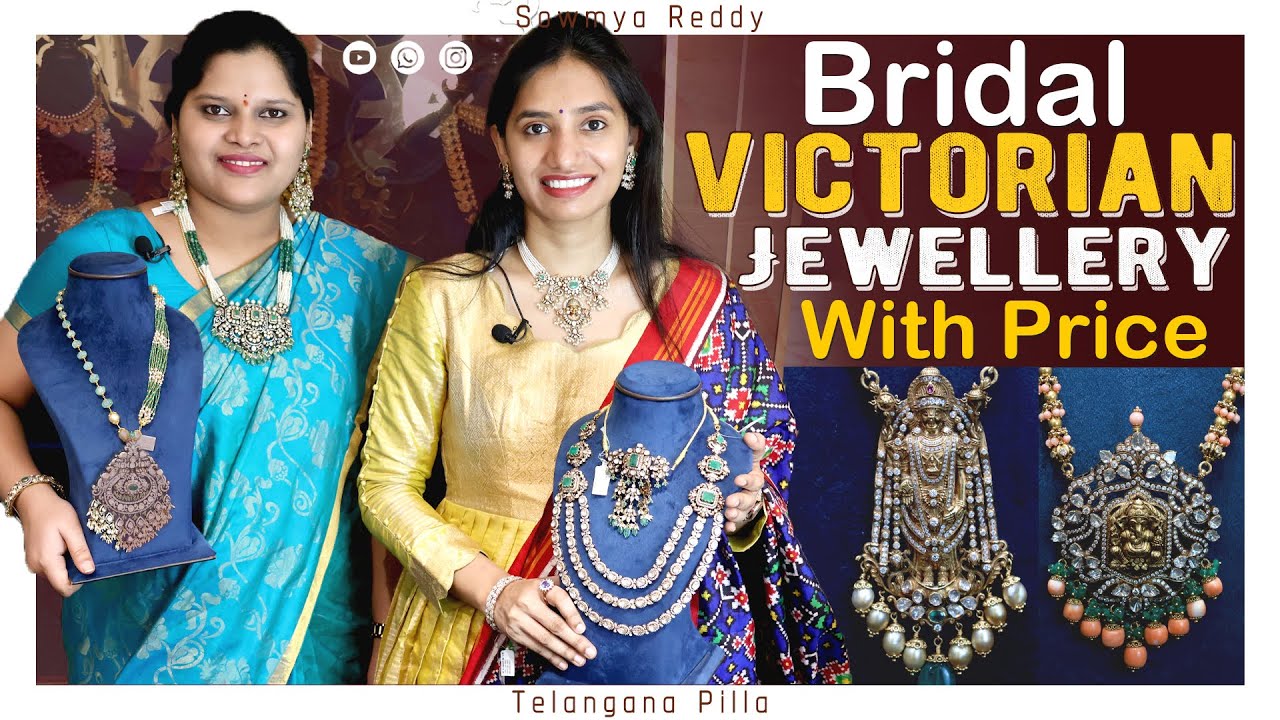 Victoriyan collection with price | Victorian jewellery | diamonds | Uncut | Sowmya Reddy | Victoriya