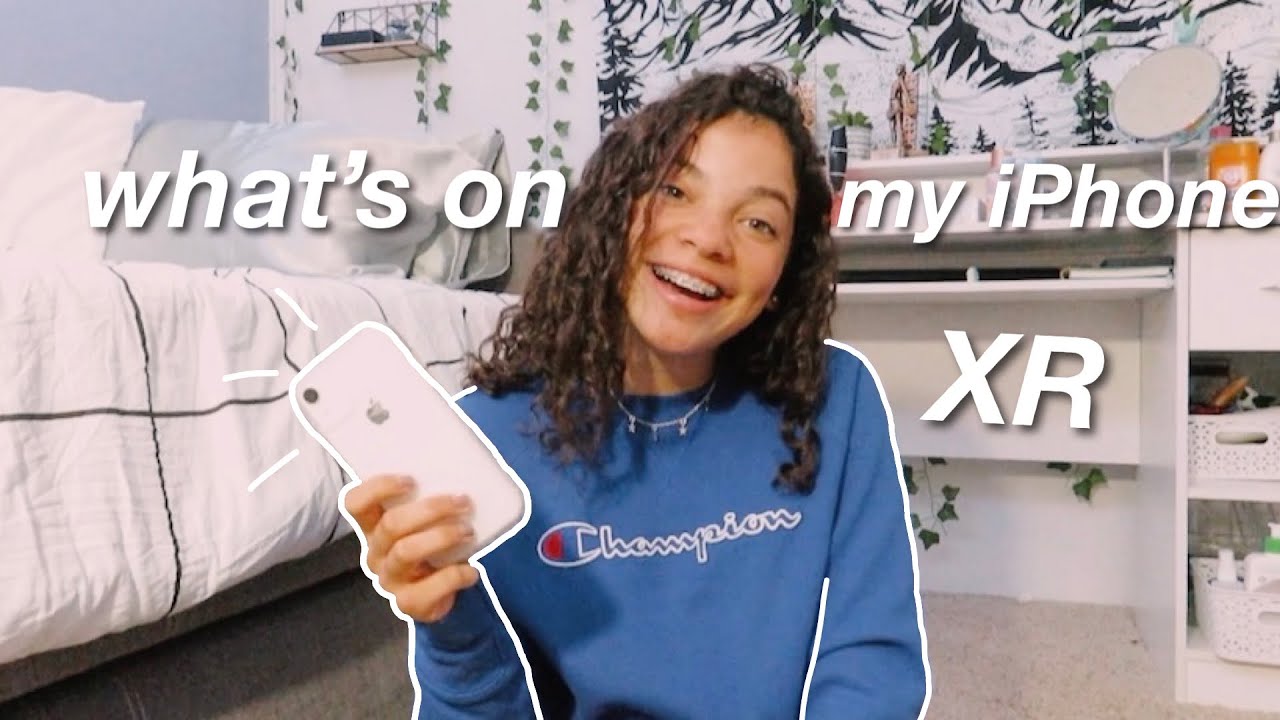UPDATED WHATS ON MY IPHONE XR! ios 14 update*