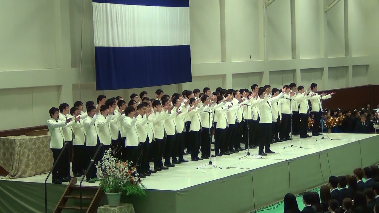 関西学院グリークラブ　 2018 入学式での演奏