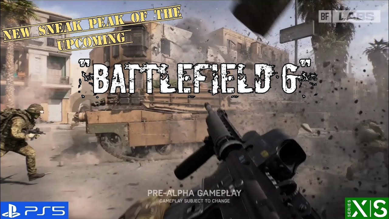 NEW 2025 SNEAK PEAK TEASER of "BATTLEFIELD 6" by EA DICE BATTLEFIELD LAB