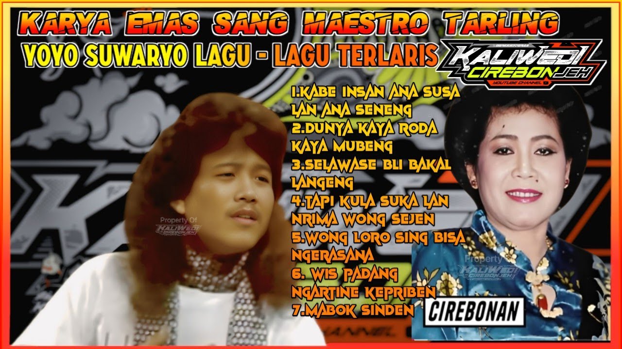 LAGU TARLING POPULER YOYO SUWARYO-H.DARIYAH Kumpulan Lagu Terbaik Dangdut Lawas Nostalgia Original 