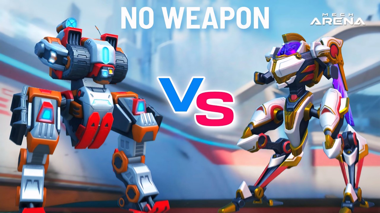 No Weapon - Lacewing vs Bastion - 2v2 5v5 - Mech Arena