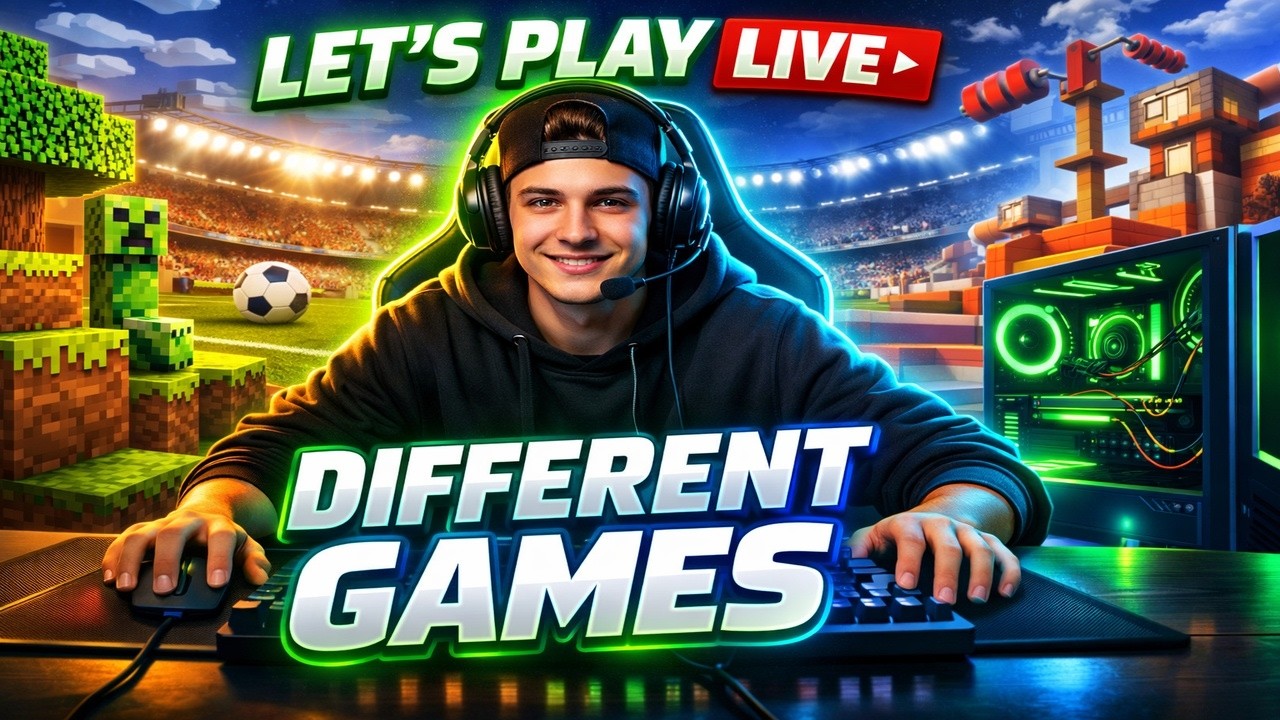 LIVE | Let’s Play – Playing Different Games 🎮 | Chill & Fun Stream