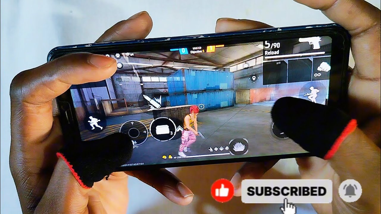 POCO X3 PRO Free fire Handcame Gameplay | 3 Fingers Handcame | Impossible Gameplay🔥👿👿