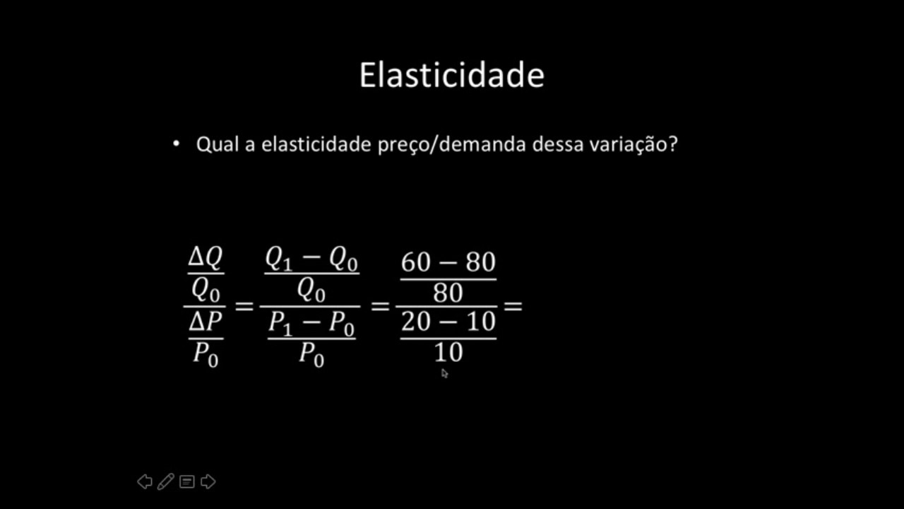 Derivadas 18 - Elasticidade (Economia)