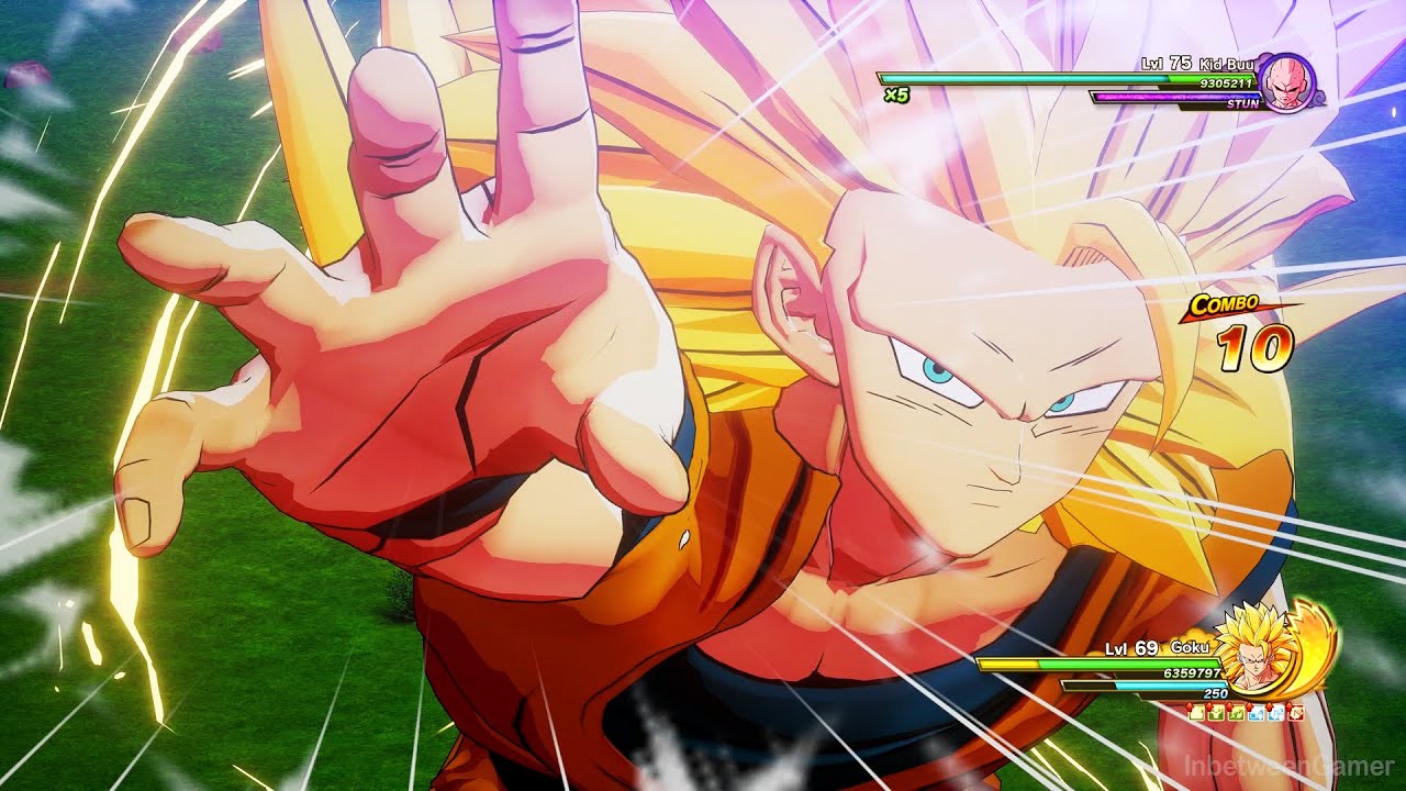 Dragon Ball Z: Kakarot - Universal Battle! Super Saiyan 3 Goku Vs Kid Buu