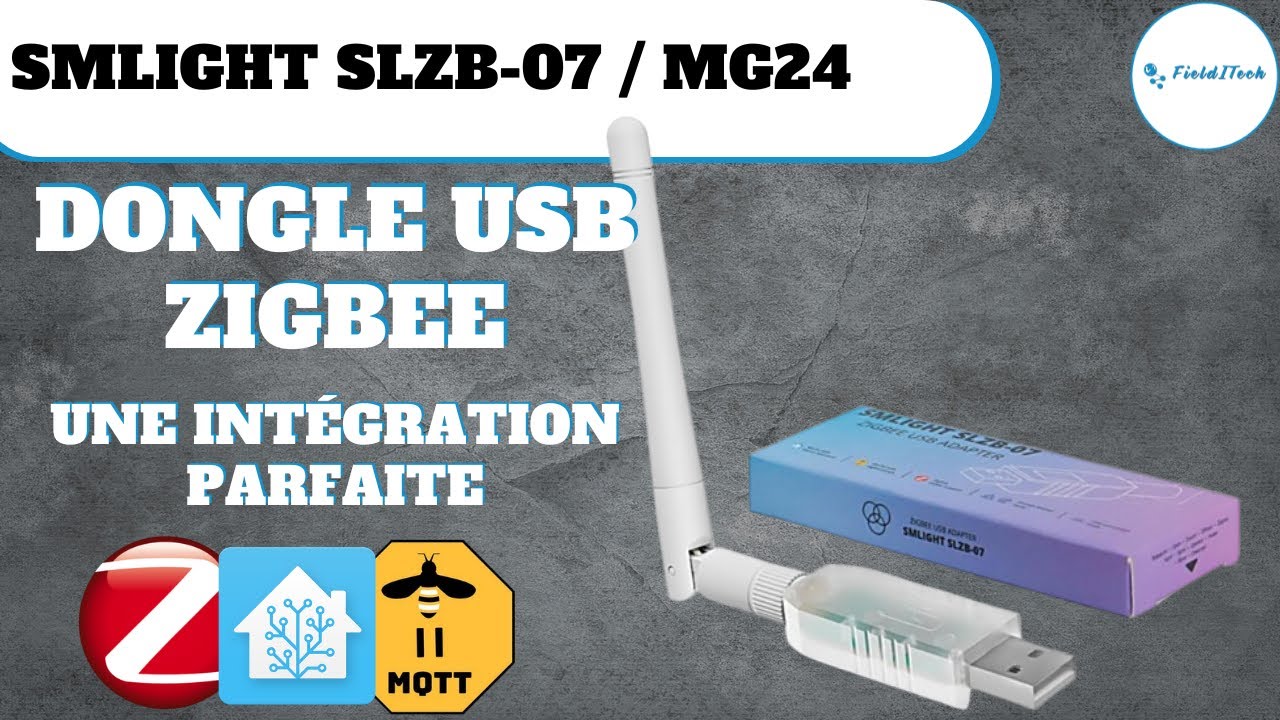 Le dongle usb zigbee Smlight slzb-07 parfait dans Home Assistant