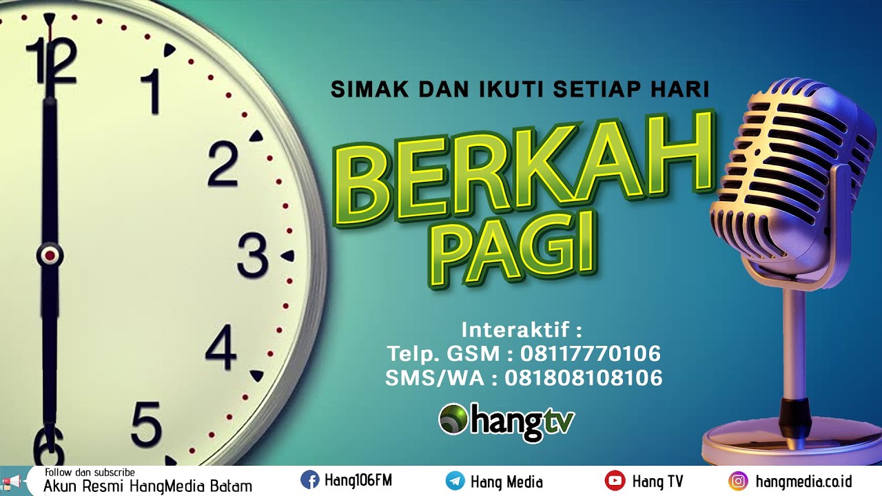 LIVE  Program Berkah Pagi - Ustadz Abu Humairoh | Kapan Korban Corona Di Yatakan Mati Syahid