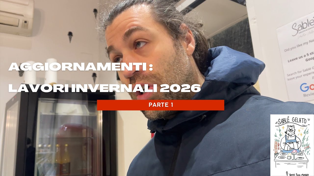 Aggiornamenti lavori gelateria 2026