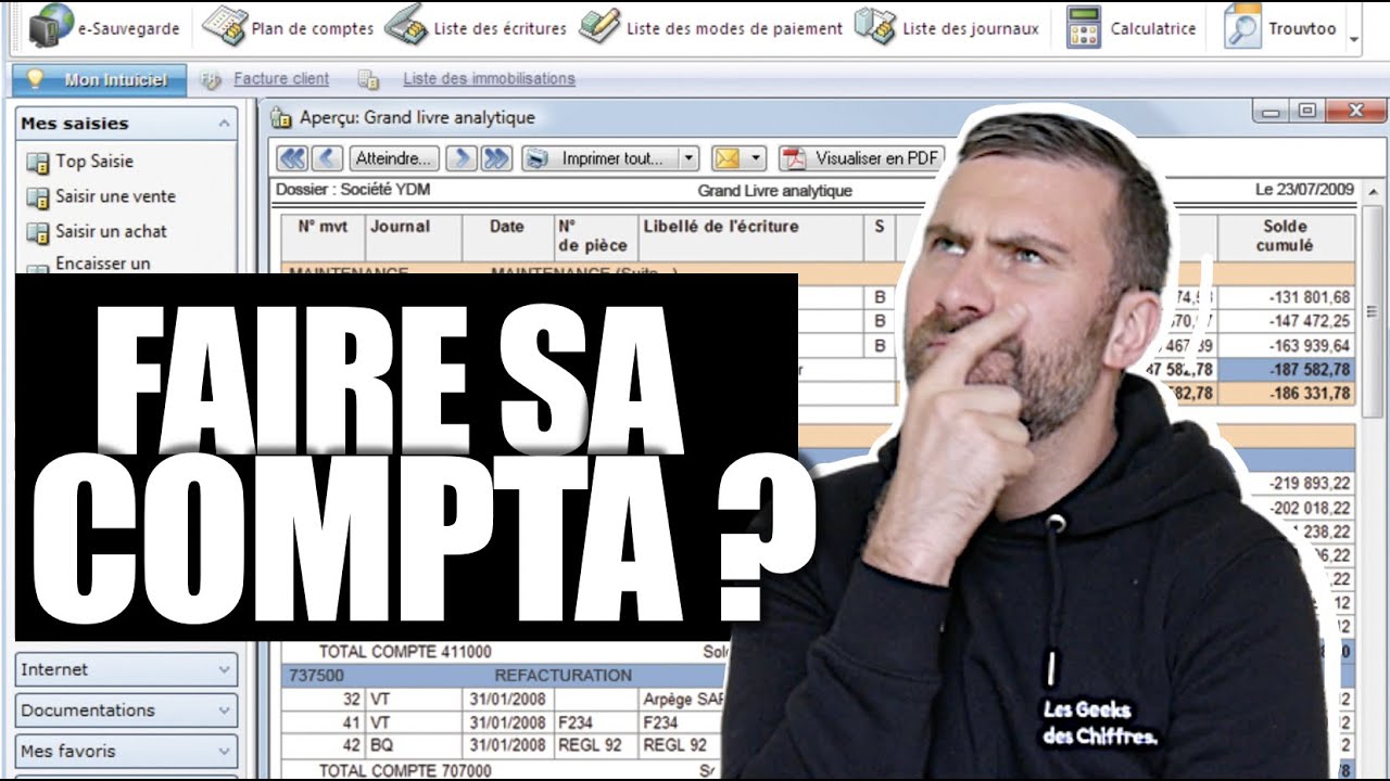 Faire sa Comptabilité seul ou Pas ? (Entrepreneurs)