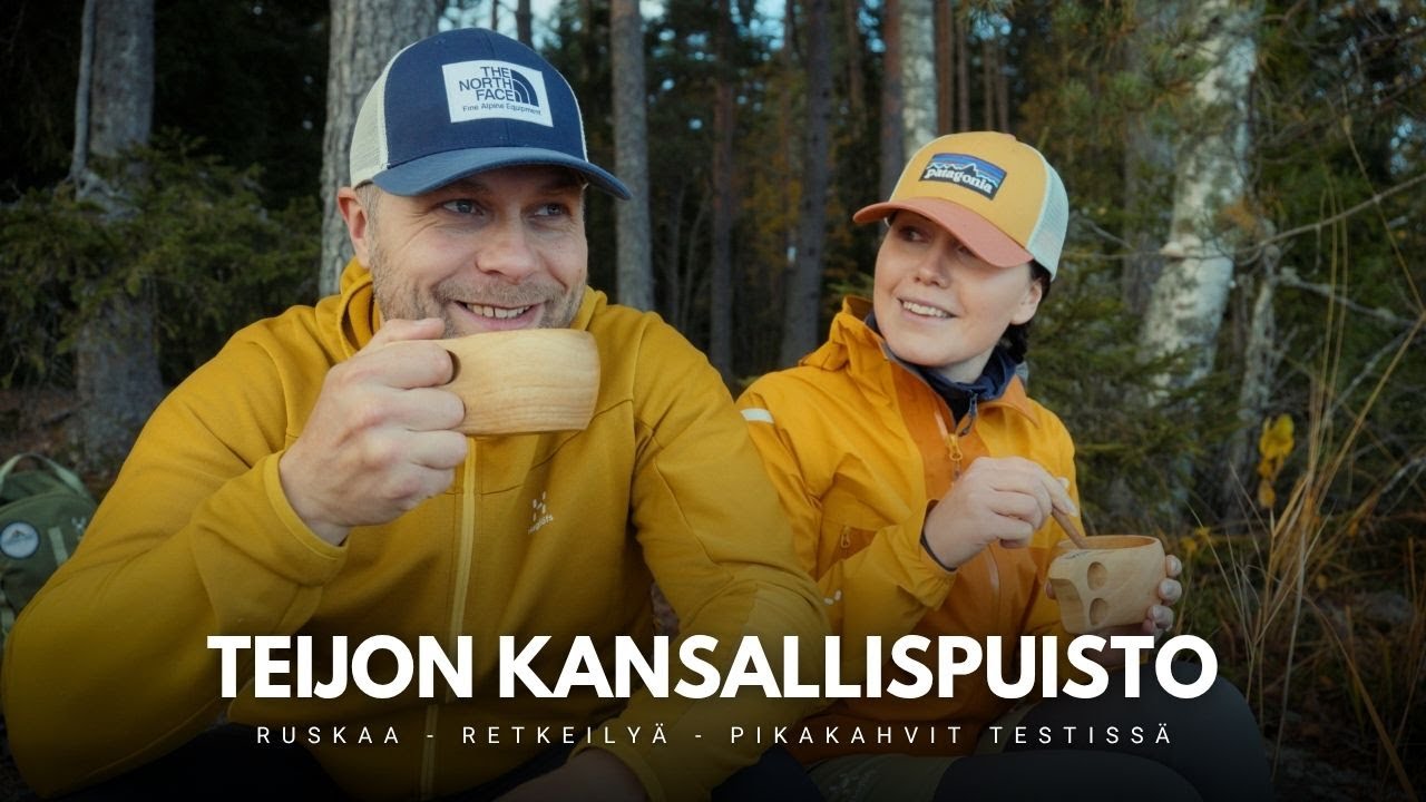 Ruskaa, retkeilyä ja pikakahvit testissä – Teijon Kansallispuisto