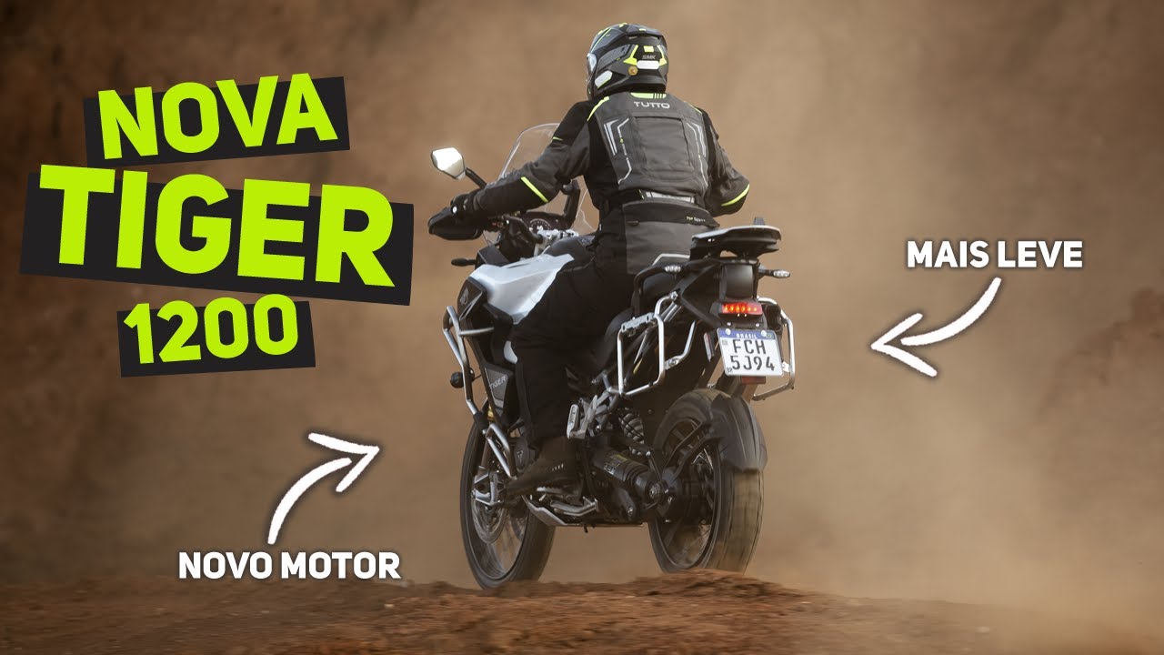 NOVA TIGER 1200 2022 EM DETALHES | PREÇO | VERSÕES | SISTEMA DE RADAR DA MOTO