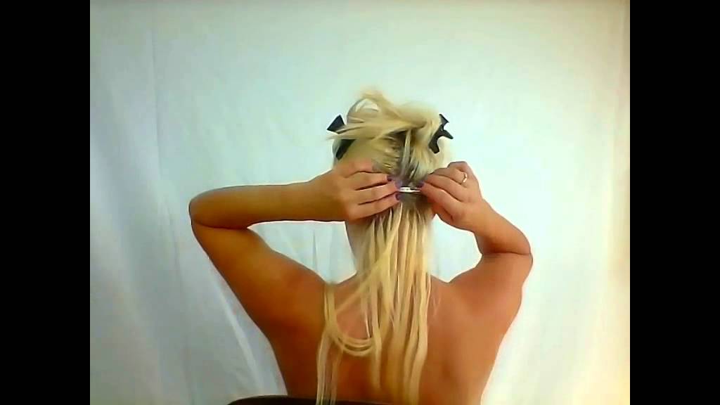 Keratin bonded U Tip hair extensions tutorial