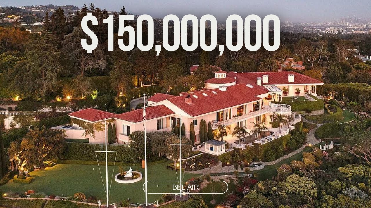 Inside a $150,000,000 Bel Air Estate!