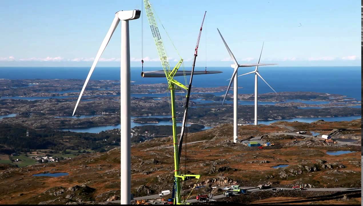 F&oslash;rste straum fr&aring; Midtfjellet Vindkraft