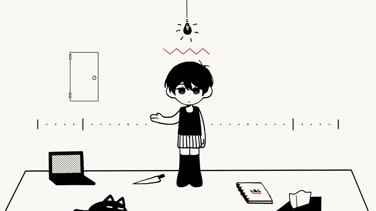 [OMORI] it's safe here (remix)