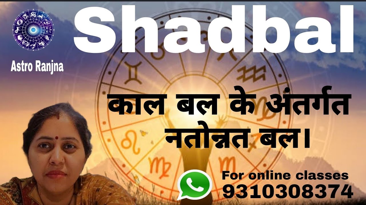 काल बल के अन्तर्गत नत्तोन्नत बल(SHADBALA)