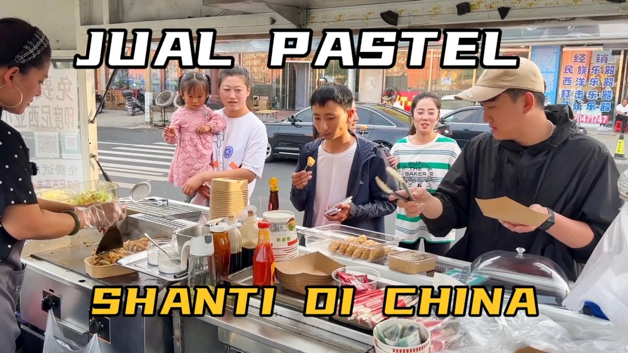 JUAL PASTEL ISI DAGING & SAYUR DI CHINA, MEREKA BELI SEKALI GAK CUKUP, BELI BERKALI-KALI MASYAALLAH