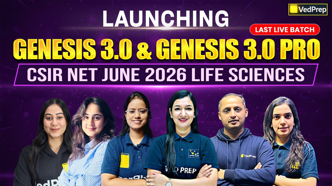 Launching LAST Live Batch 🚨 CSIR NET June 2026 | Genesis 3.0 & Genesis 3.0 Pro | Biology Academy