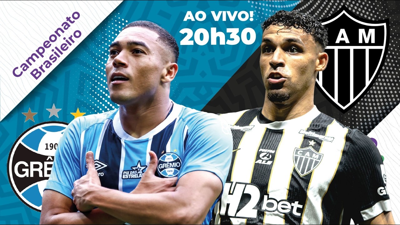 GRÊMIO X ATLÉTICO 🔥AO VIVO🔥REACT, NARRAÇÃO E ANÁLISE