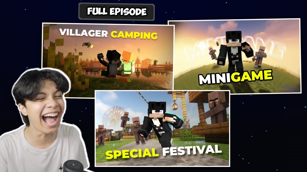 React RemanRHN - 10,000 Villager Absurd Menghadiri Festival !! - (Full Episode Spesial 1 Juta Subs!)