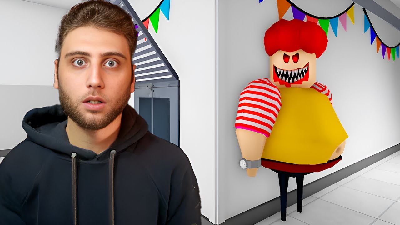 تحدي الهروب من سجن المهرج🤡😱 |Roblox