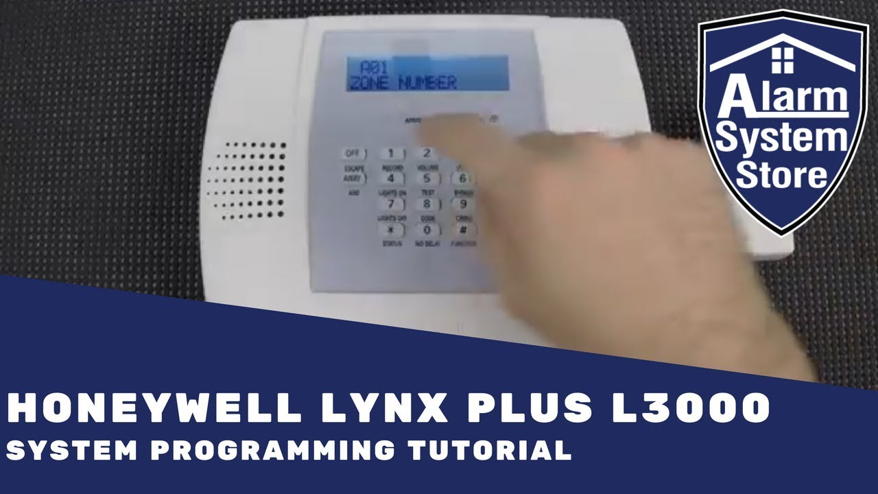 Honeywell Lynx Plus L3000 System Programming Tutorial - How do you set it up?