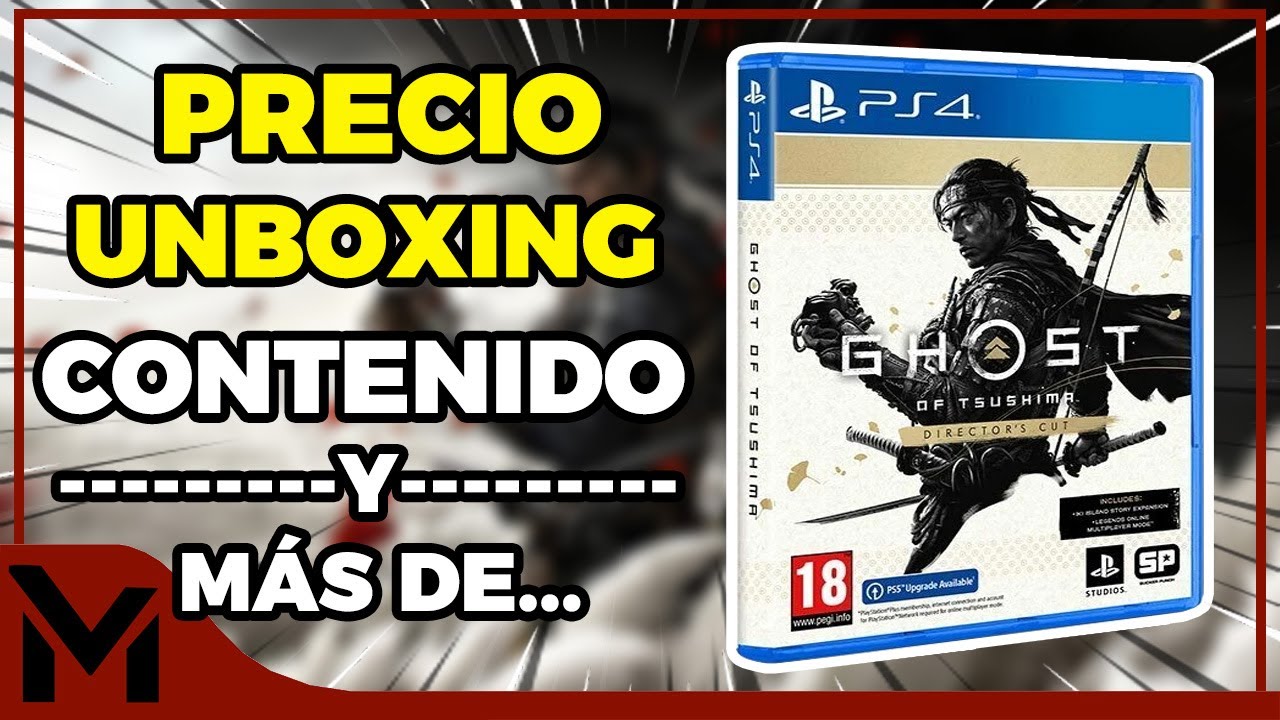 Ghost of Tsushima Director's Cut | Precio + Unboxing + Opinión