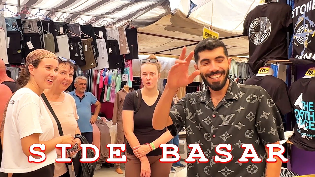 SIDE BAZAAR 2025. Side Samstag markt stadt. Türkei 2025 #side #türkei #sideturkey