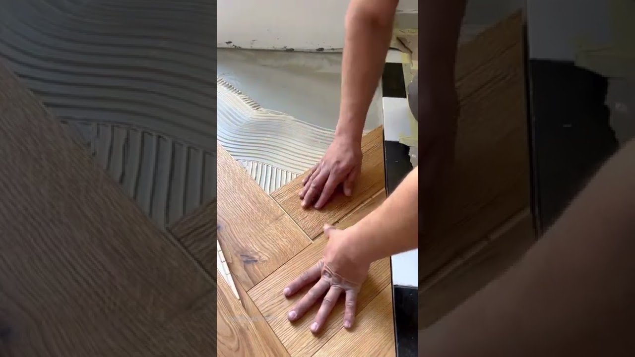 Fischgrät Parkett verlegen Schritt für Schritt A-Z