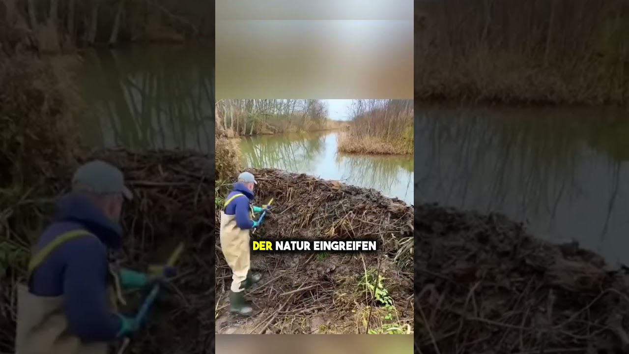 Die Dämme von Biber müssen zerstört werden 🫘🥜