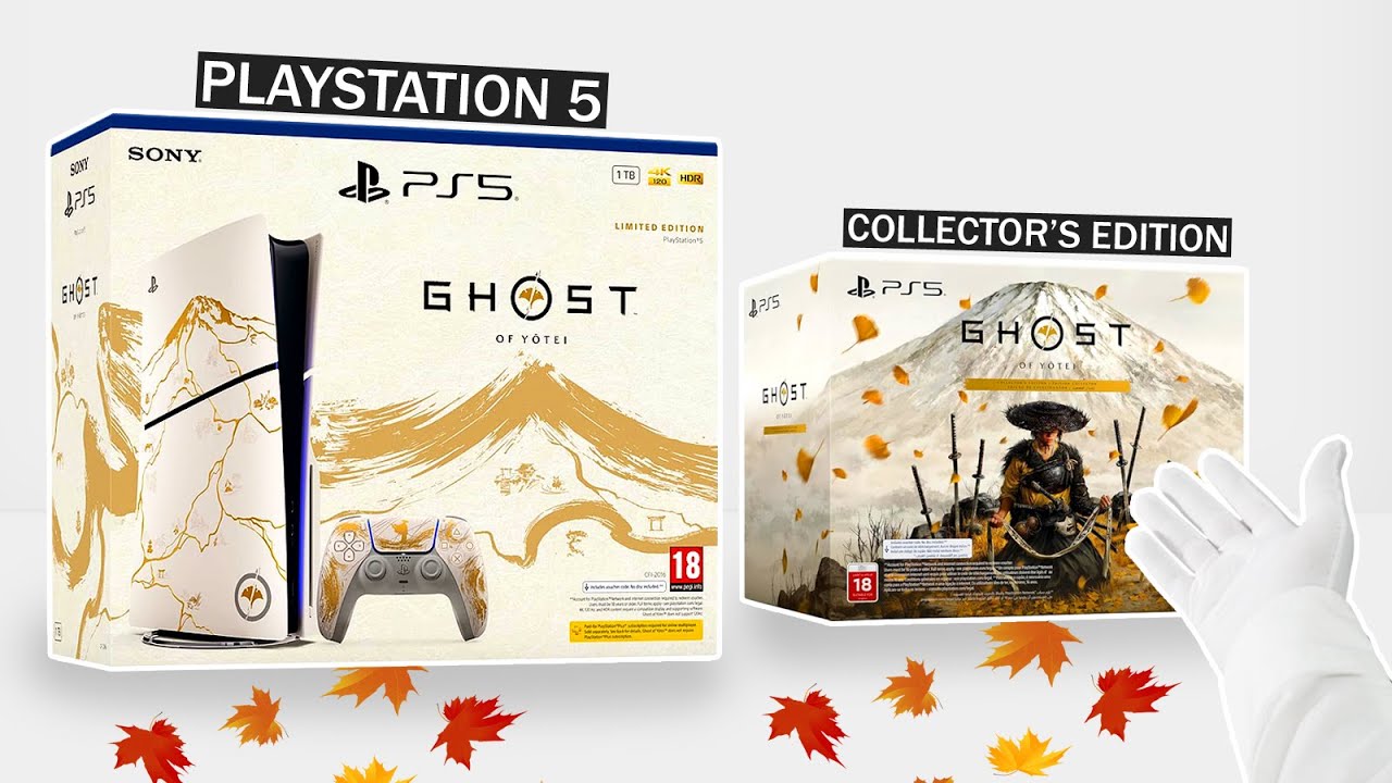 PlayStation 5 Gold Edition + Ghost of Yōtei Collector’s Edition – 4K ASMR Unboxing & Showcase