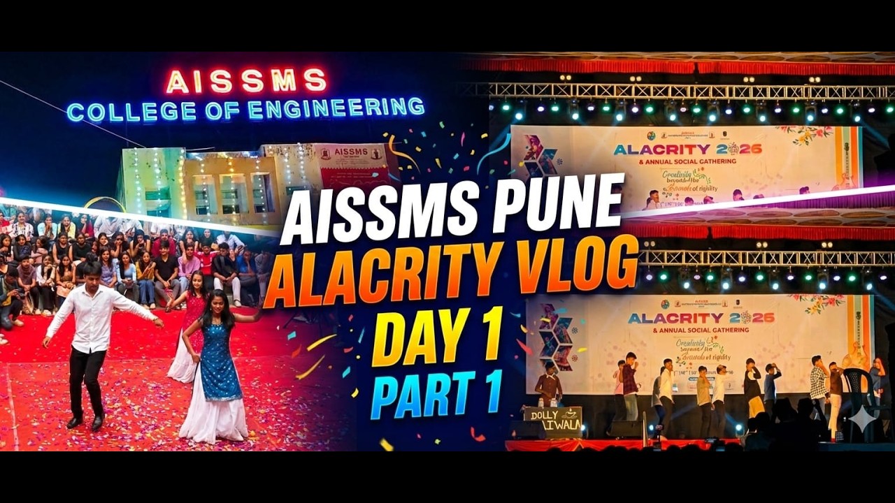 AISSMS college pune alecrity, day 1, part 1